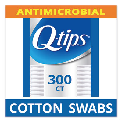 Cotton Swabs, Antibacterial, 300/Pack, 12/Carton OrdermeInc OrdermeInc