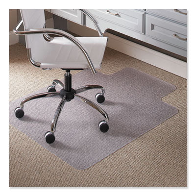 EverLife Light Use Chair Mat for Flat to Low Pile Carpet, Rectangular with Lip, 36 x 48, Clear OrdermeInc OrdermeInc