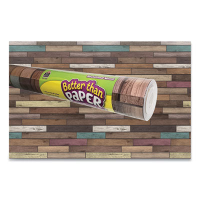 Teacher Created Resources Better Than Paper Bulletin Board Roll, 4 ft x 12 ft, Reclaimed Wood OrdermeInc OrdermeInc