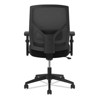 VL581 High-Back Task Chair, Supports Up to 250 lb, 18" to 22" Seat Height, Black OrdermeInc OrdermeInc