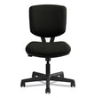HON COMPANY Volt Series Leather Task Chair with Synchro-Tilt, Supports Up to 250 lb, 18" to 22.25" Seat Height, Black