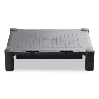 Monitor Stand Riser with Drawer, 17" x 13" x 3.75", Black, Supports 22 lbs OrdermeInc OrdermeInc