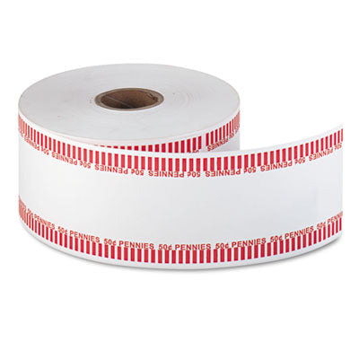 PAP-R PRODUCTS Automatic Coin Rolls, Pennies, $.50, 1900 Wrappers/Roll - OrdermeInc