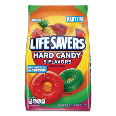 LifeSavers® Hard Candy, Original Five Flavors, 50 oz Bag - OrdermeInc