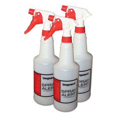 Spray Alert System, 24 oz, Natural with Red/White Sprayer, 3/Pack, 32 Packs/Carton OrdermeInc OrdermeInc
