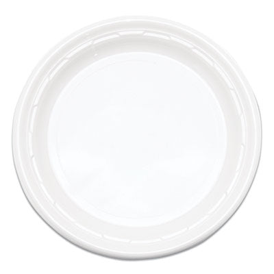 Famous Service Plastic Dinnerware, Plate, 6" dia, White, 125/Pack OrdermeInc OrdermeInc