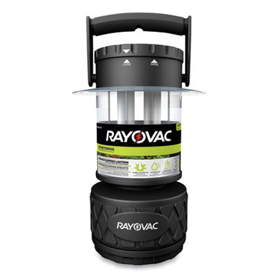 RAY-O-VAC Sportsman Fluorescent Lantern, 8 D Batteries (Sold Separately), Black - OrdermeInc