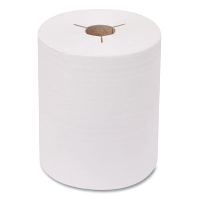 Advanced Hand Towel Roll, Notched, 1-Ply, 8 x 11, White, 491/Roll, 12 Rolls/Carton OrdermeInc OrdermeInc