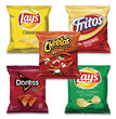 Potato Chips Bags Variety Pack, Assorted Flavors, 1 oz Bag, 50 Bags/Carton, Ships in 1-3 Business Days - OrdermeInc