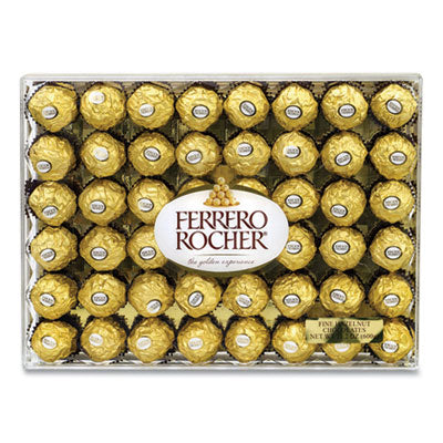 Hazelnut Chocolate Diamond Gift Box, 21.2 oz, 48 Pieces, Ships in 1-3 Business Days OrdermeInc OrdermeInc