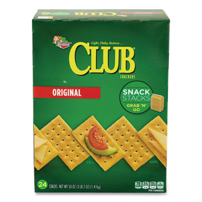 Original Club Crackers Snack Stacks, 50 oz Box, Ships in 1-3 Business Days OrdermeInc OrdermeInc
