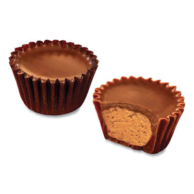 Peanut Butter Cups Miniatures Bulk Pack, Milk Chocolate, 66.7 oz Bag, Ships in 1-3 Business Days - OrdermeInc