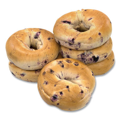 National Brand Fresh Blueberry Bagels, 6/Pack, Ships in 1-3 Business Days OrdermeInc OrdermeInc