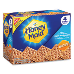 Honey Maid Honey Grahams, 14.4 oz Box, 4 Boxes/Pack, Ships in 1-3 Business Days - OrdermeInc