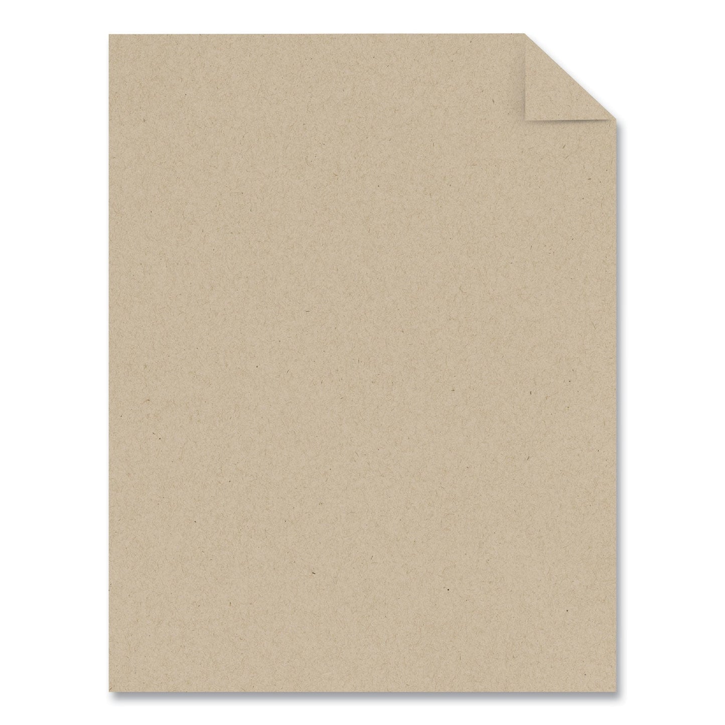 Color Paper, 24 lb Bond Weight, 8.5 x 11, Kraft, 200/Pack