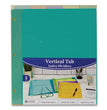 Index Dividers with Vertical Tab, 5-Tab, 11.5 x 10, Assorted, 1 Set OrdermeInc OrdermeInc