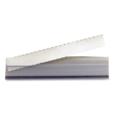 Shelf Labeling Strips, Side Load, 4 x 0.78, Clear, 10/Pack OrdermeInc OrdermeInc