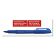 Pen-Style Permanent Marker, Fine Bullet Tip, Blue, Dozen OrdermeInc OrdermeInc