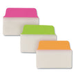 Ultra Tabs Repositionable Tabs, Standard: 2" x 1.5", 1/5-Cut, Assorted Neon Colors, 48/Pack OrdermeInc OrdermeInc