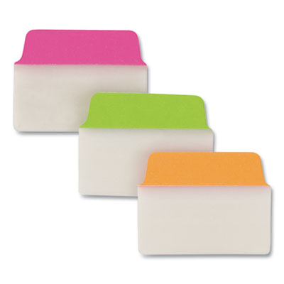 Ultra Tabs Repositionable Tabs, Standard: 2" x 1.5", 1/5-Cut, Assorted Neon Colors, 48/Pack OrdermeInc OrdermeInc