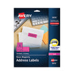 AVERY PRODUCTS CORPORATION High-Visibility Permanent Laser ID Labels, 1 x 2.63, Neon Magenta, 750/Pack