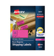AVERY PRODUCTS CORPORATION High-Visibility Permanent Laser ID Labels, 2 x 4, Neon Magenta, 1000/Box