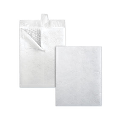 Survivor® Bubble Mailer of DuPont Tyvek, #2E, Air Cushion, Redi-Strip Adhesive Closure, 9 x 12, White, 25/Box OrdermeInc OrdermeInc