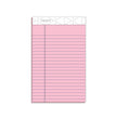 TOPS™ Prism + Colored Writing Pads, Narrow Rule, 50 Pastel Pink 5 x 8 Sheets, 12/Pack OrdermeInc OrdermeInc