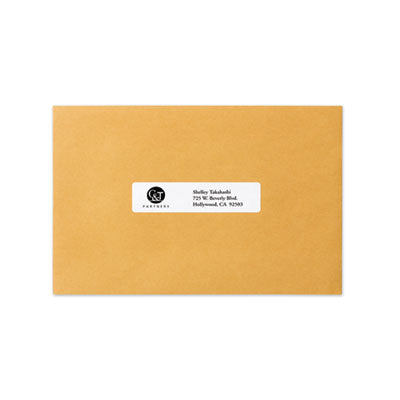 Dot Matrix Printer Mailing Labels, Pin-Fed Printers, 0.94 x 4, White, 5,000/Box OrdermeInc OrdermeInc