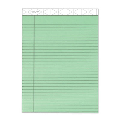 Prism + Colored Writing Pads, Wide/Legal Rule, 50 Pastel Green 8.5 x 11.75 Sheets, 12/Pack OrdermeInc OrdermeInc