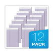 TOPS™ Prism + Colored Writing Pads, Narrow Rule, 50 Pastel Orchid 5 x 8 Sheets, 12/Pack OrdermeInc OrdermeInc