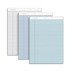 TOPS™ Prism + Colored Writing Pads, Wide/Legal Rule, 50 Assorted Pastel-Color 8.5 x 11.75 Sheets, 6/Pack OrdermeInc OrdermeInc