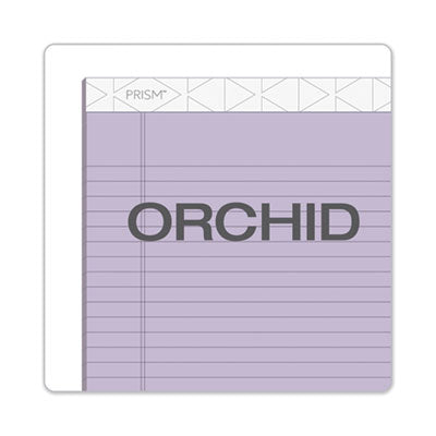 Prism + Colored Writing Pads, Wide/Legal Rule, 50 Pastel Orchid 8.5 x 11.75 Sheets, 12/Pack OrdermeInc OrdermeInc