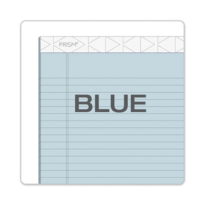 Prism + Colored Writing Pads, Wide/Legal Rule, 50 Pastel Blue 8.5 x 11.75 Sheets, 12/Pack OrdermeInc OrdermeInc