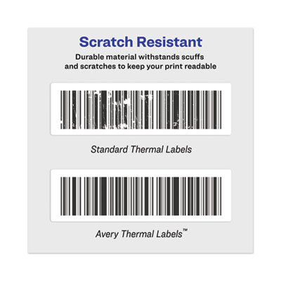 Multipurpose Thermal Labels, 1.13 x 3.5, White, 130/Roll, 2 Rolls/Pack OrdermeInc OrdermeInc