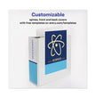 TouchGuard Protection Heavy-Duty View Binders with Slant Rings, 3 Rings, 4" Capacity, 11 x 8.5, White OrdermeInc OrdermeInc