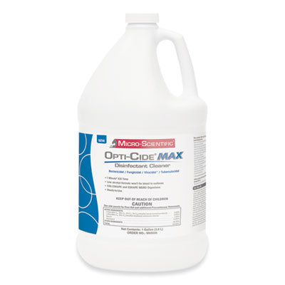 Disinfectant Cleaner, 1 gal Bottle, 4/Carton OrdermeInc OrdermeInc