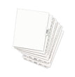 Avery-Style Preprinted Legal Bottom Tab Divider, 26-Tab, Exhibit I, 11 x 8.5, White, 25/PK OrdermeInc OrdermeInc