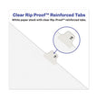 Avery-Style Preprinted Legal Bottom Tab Divider, 26-Tab, Exhibit J, 11 x 8.5, White, 25/PK OrdermeInc OrdermeInc