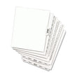 Avery-Style Preprinted Legal Bottom Tab Divider, 26-Tab, Exhibit J, 11 x 8.5, White, 25/PK OrdermeInc OrdermeInc