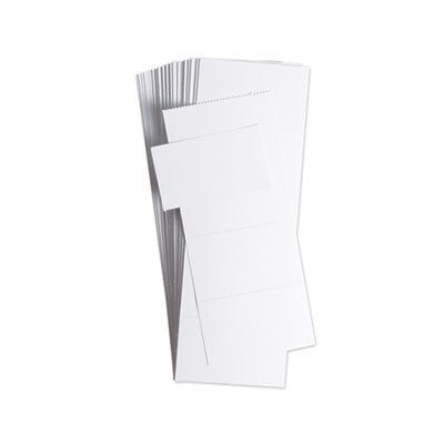 Data Card Replacement, 3 x 1.75, White, 500/Pack OrdermeInc OrdermeInc