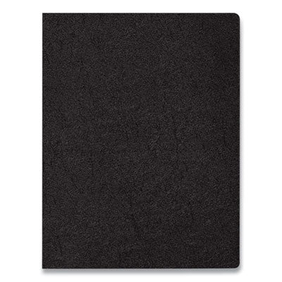 Executive Leather-Like Presentation Cover, Black, 11 x 8.5, Unpunched, 200/Pack OrdermeInc OrdermeInc