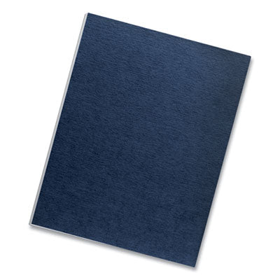 Fellowes® Expressions Linen Texture Presentation Covers for Binding Systems, Navy, 11 x 8.5, Unpunched, 200/Pack OrdermeInc OrdermeInc