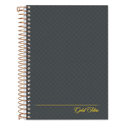 Ampad® Gold Fibre Personal Notebooks, 1-Subject, Medium/College Rule, Designer Gray Cover, (100) 7 x 5 Sheets - OrdermeInc