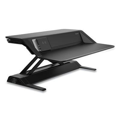 Lotus DX Sit-Stand Workstation, 32.75" x 24.25" x 5.5" to 22.5", Black OrdermeInc OrdermeInc