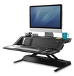 Lotus DX Sit-Stand Workstation, 32.75" x 24.25" x 5.5" to 22.5", Black OrdermeInc OrdermeInc