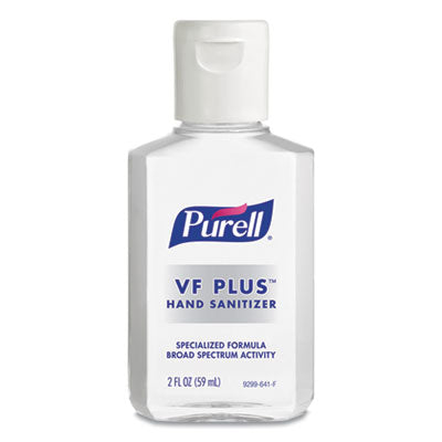 VF PLUS Hand Sanitizer Gel, 2 oz Flip-Cap Bottle, Fragrance-Free, 24/Carton OrdermeInc OrdermeInc