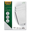 Fellowes® Expressions Classic Grain Texture Presentation Covers for Binding Systems, White, 11.25 x 8.75, Unpunched, 200/Pack OrdermeInc OrdermeInc