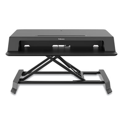 Lotus LT Sit-Stand Workstation, 34.38" x 28.38" x 7.62", Black OrdermeInc OrdermeInc