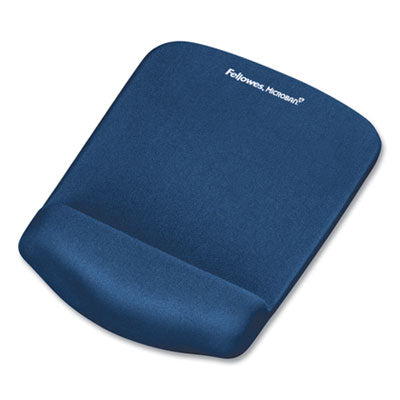 PlushTouch Mouse Pad with Wrist Rest, 7.25 x 9.37, Blue OrdermeInc OrdermeInc